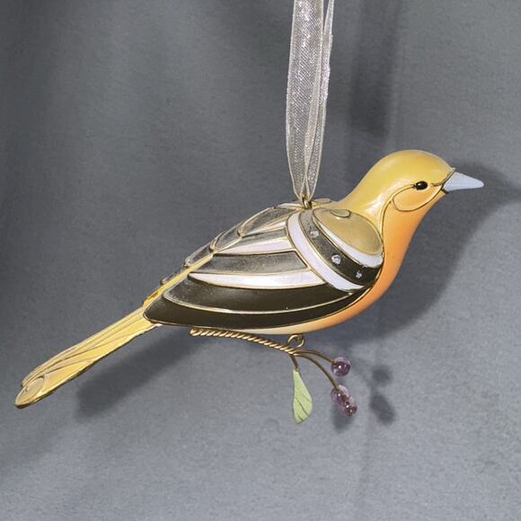 Hallmark 2011 Lady Oriole The Beauty of Birds Special Edition Ornament RARE - Picture 8 of 16